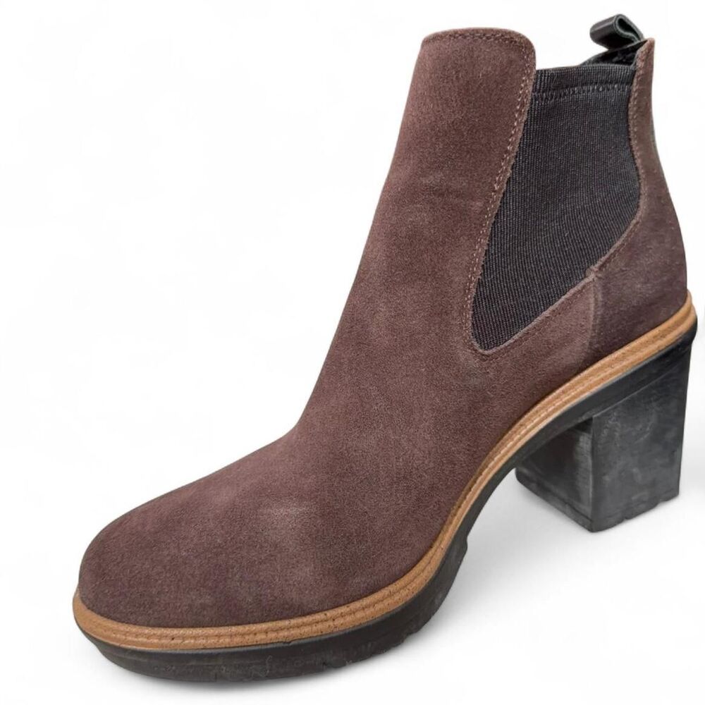 Dr. Scholls Brown suede ankle boots size 8.5 - Picture 3 of 8